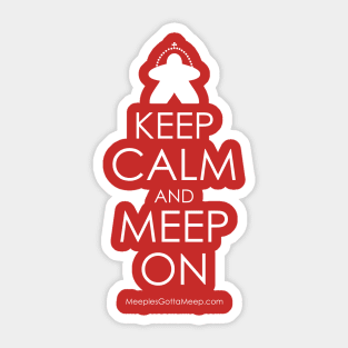 Meep On Sticker